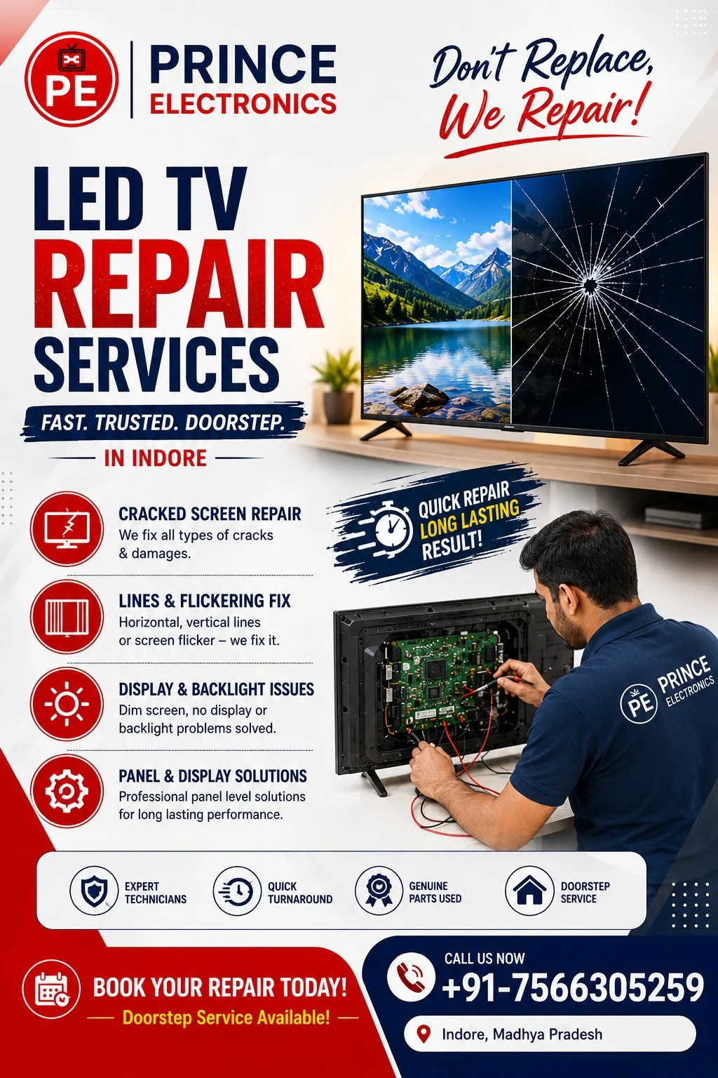 LED TV Repair Services in Indore